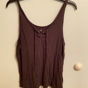 AEO Soft&Sexy Black Tank Top